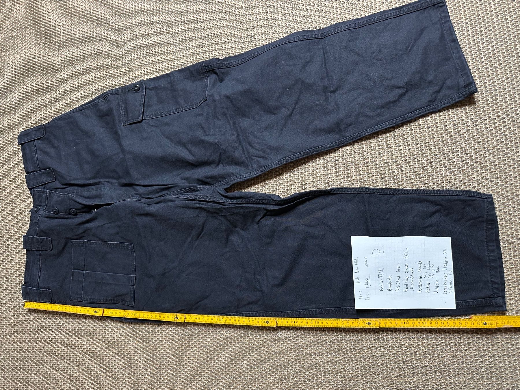 Levi's Pantaloni: Levis Skate New Utility Cargohose, 32/32, schwer, D – Usato da Mettmenstetten venduto da Starbright2 1
