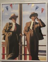 Jack Vettriano, ART PRINT, Vintagerahmen 72x85 cm