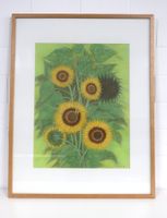 Gemälde Sonnenblumen Eugen Zilioli
