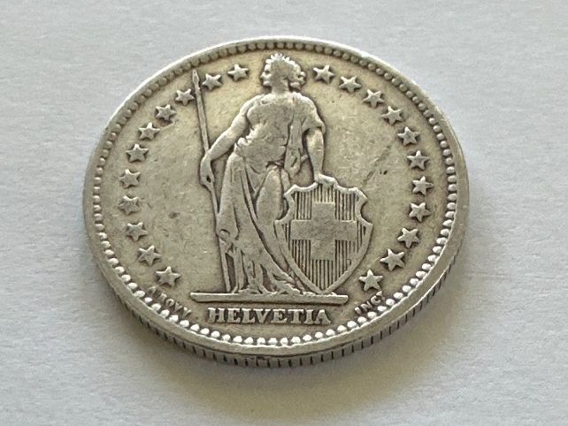 Tutti le monete: 2fr. 1910 – Usato da Erlach venduto da gubbe1