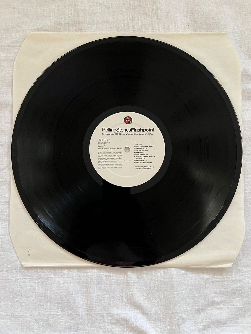 Schallplatten: Rolling Stones - Flashpoint / LP Vinyl – Gebraucht aus Schaffhausen von Mond689 5