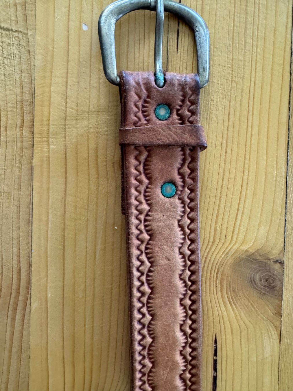 Cinture: Neu Ledergürtel braun 119 cm – Nuovo (secondo la descrizione) da Kirchdorf AG venduto da coco123 1