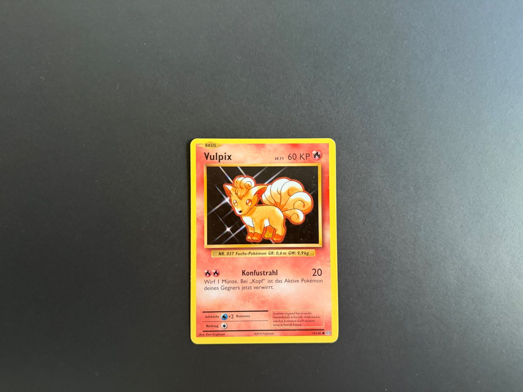 Pokémon Sammelbilder & Trading cards: Vulpix 14/108 – Gebraucht aus Zürich von mountainwizard00