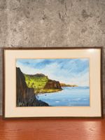 Framed signed Seascape Painting - Coastal Art for Your Home!