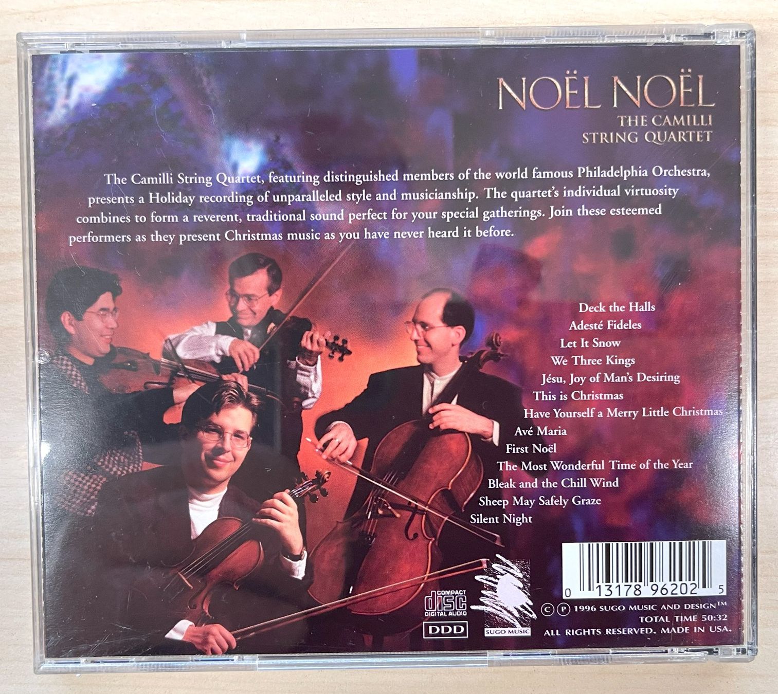 CD: NOEL NOEL: The Camilli String Quartet CD – Usato da Oftringen venduto da Vucki 1
