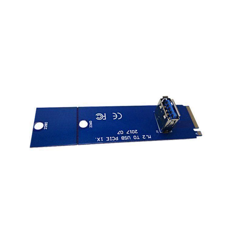 Coin Miner: M.2 zu USB 3.0 Riser Card Adapter Mining – Nuovo e nell'imballaggio originale da Wettingen venduto da Schabernack_sam 1