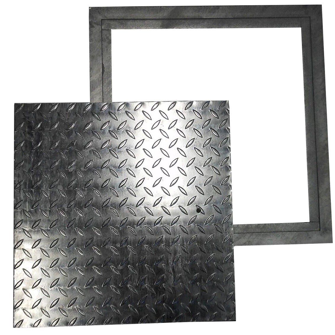 Altro: Schachtdeckel Vollverzinkt 60 x 60cm – Nuovo e nell'imballaggio originale da Bottighofen venduto da zaap