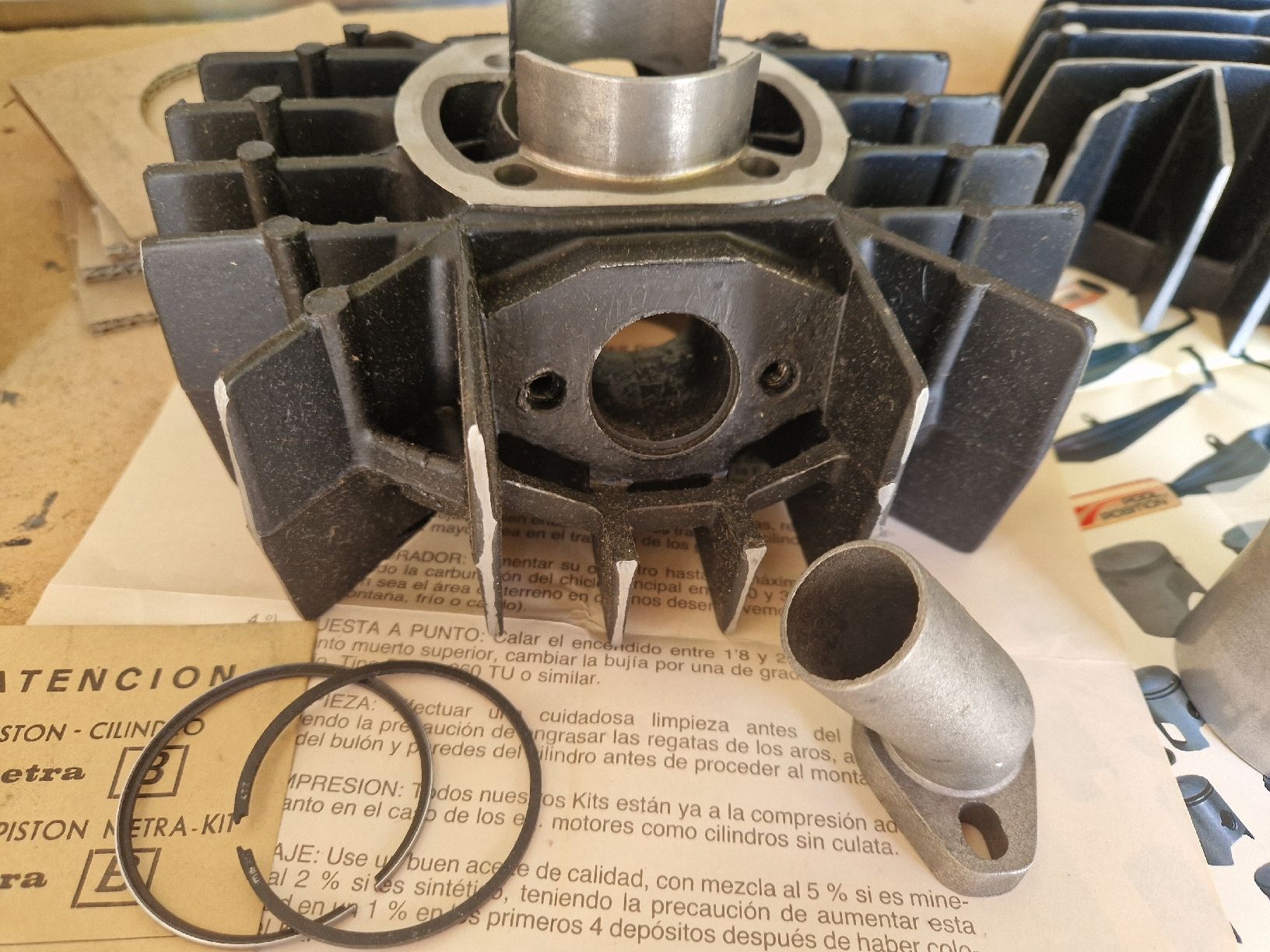 Puch Ciclomotori: NOS Metrakit 47mm per Puch maxi o simili  – Nuovo e nell'imballaggio originale da Breno venduto da BorioliD 6