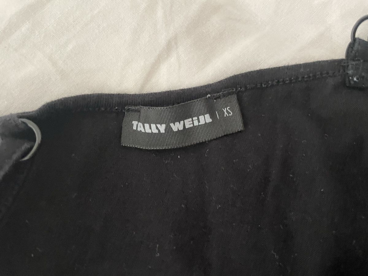 Tally Weijl Top: Body mit Spitze, schwarz, Grösse XS – Nuovo (secondo la descrizione) da Untersiggenthal venduto da bla_55sl 3