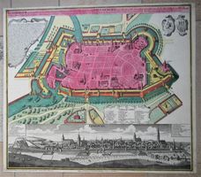 Lüneburg von Seutter  und Lotter um 1750