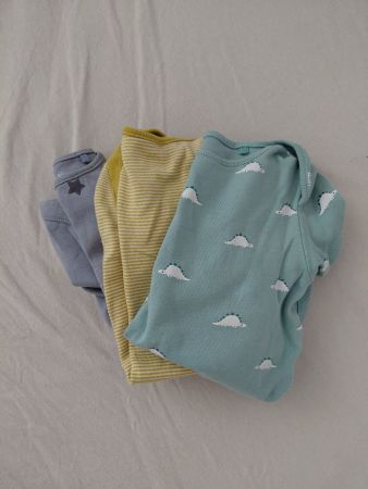 Next Kurzarm Body 3er Set Grösse 56/62