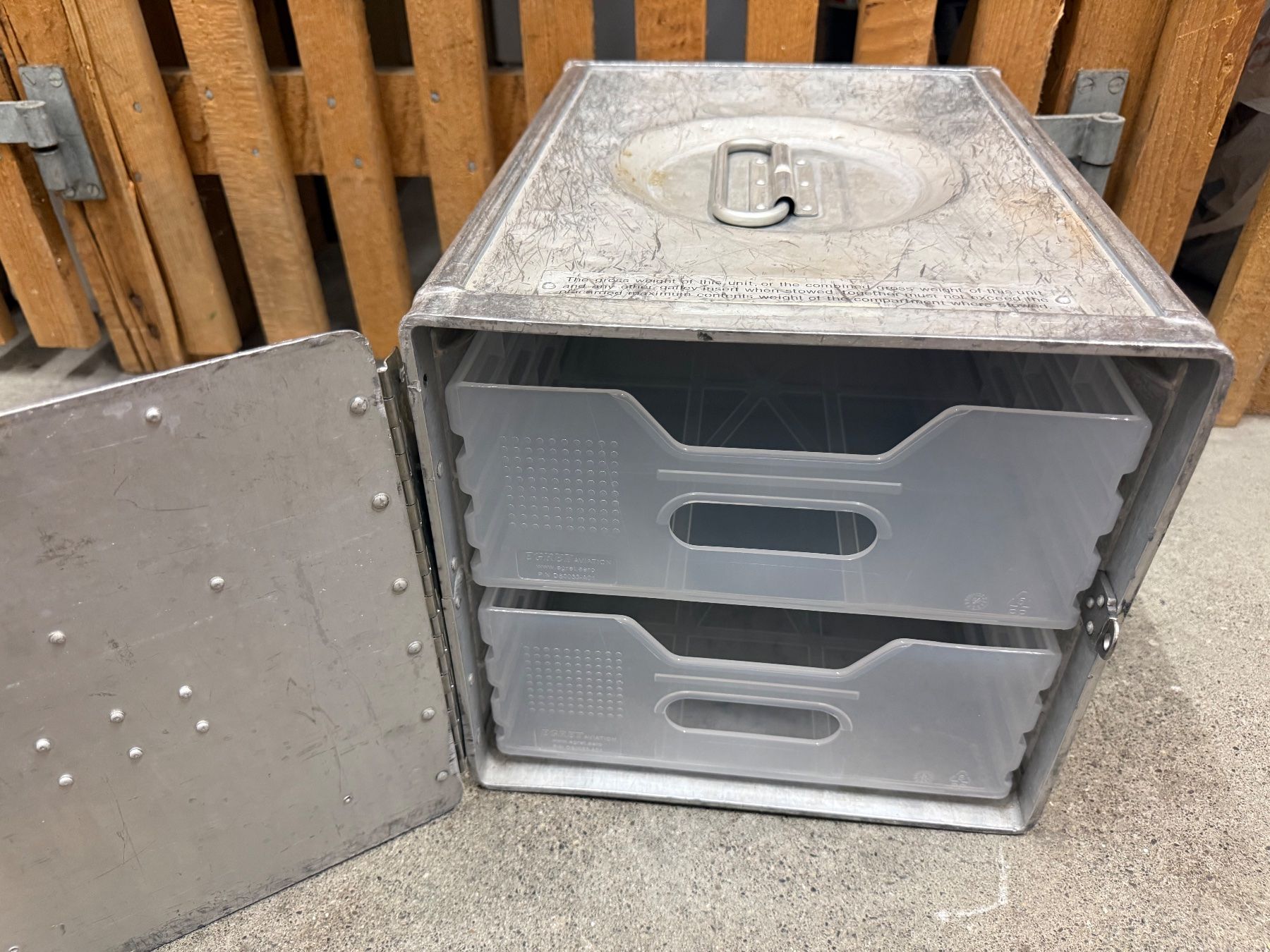 Contenitori edile: Swiss - Airline Galley Container – Usato da Ostermundigen venduto da airline-trolley 2