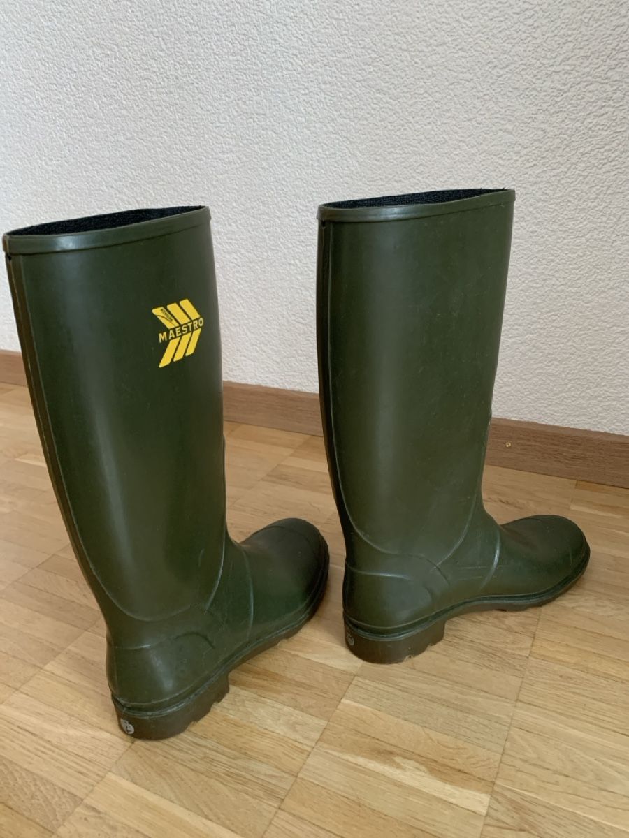 Herrenschuhe: Bottes caoutchouc Maestro, pointure 37 – Neu (gemäss Beschreibung) aus St-Imier von gui_6b6f 1