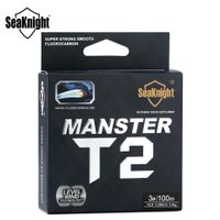 100% Fluorocarbon Manster T2 100m Spule. 0.37mm oder 0.4mm