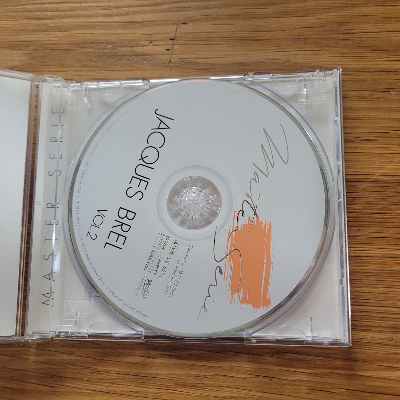 CD: CD Jaques Brel Vol.2 – Usato da Biel/Bienne venduto da Destockweb 1