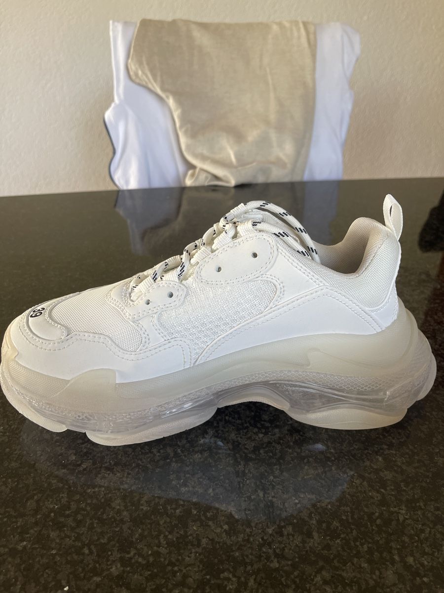 Balenciaga Scarpe da uomo: Balenciaga Triple S white NEU – Nuovo (secondo la descrizione) da Endingen venduto da rahelj 2