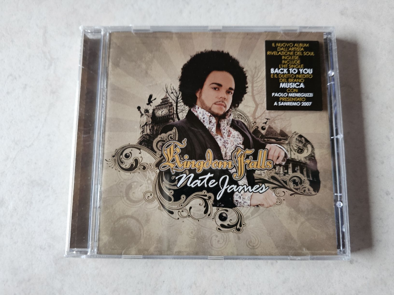 CD: Nate James  -  Kingdom Falls  /  Fabrikneu – Nuovo e nell'imballaggio originale da Schneisingen venduto da backstore24