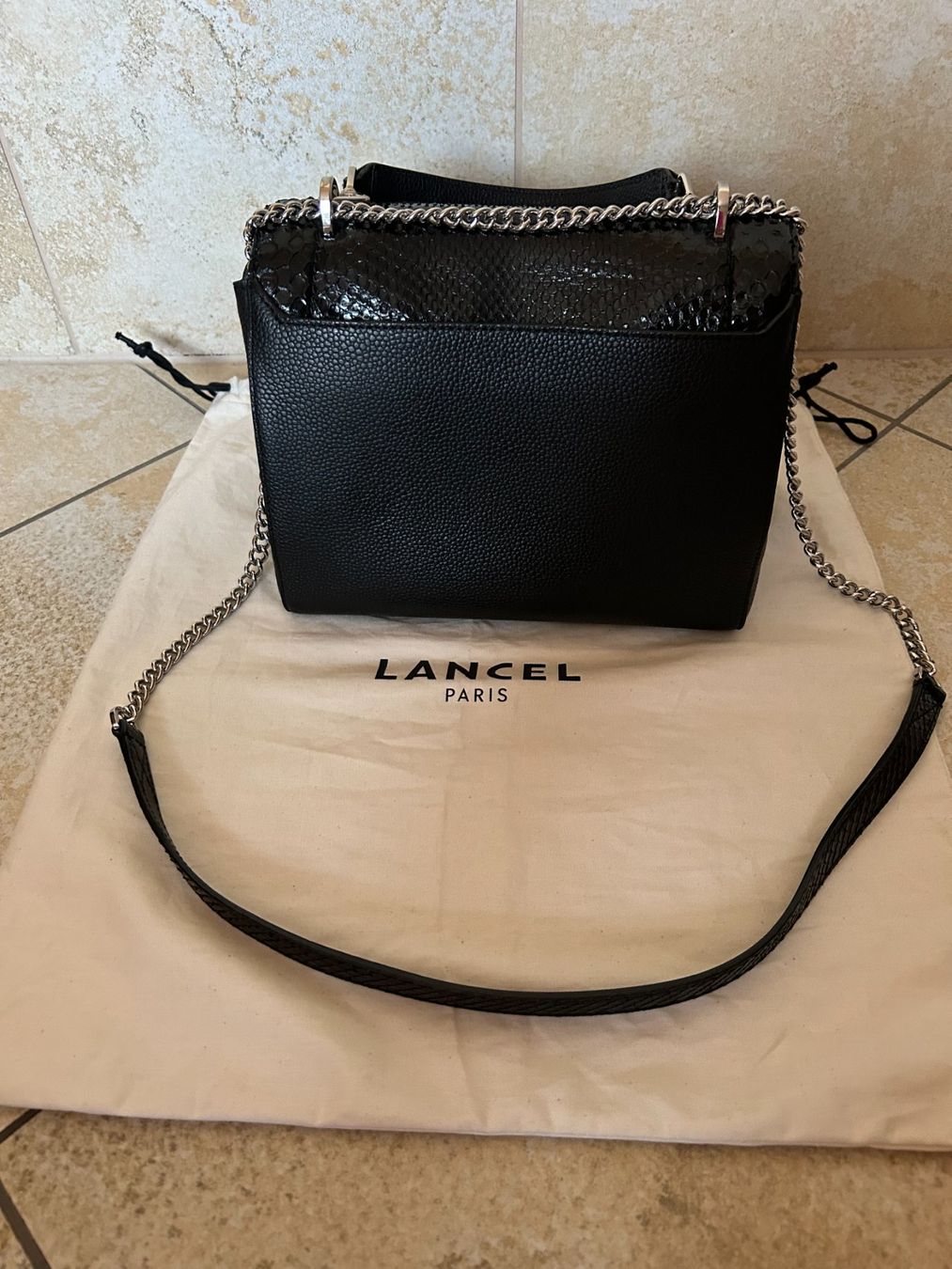 Lancel Taschen für Damen: Lancel Ninon Python – Gebraucht aus Porrentruy von Craps1 8