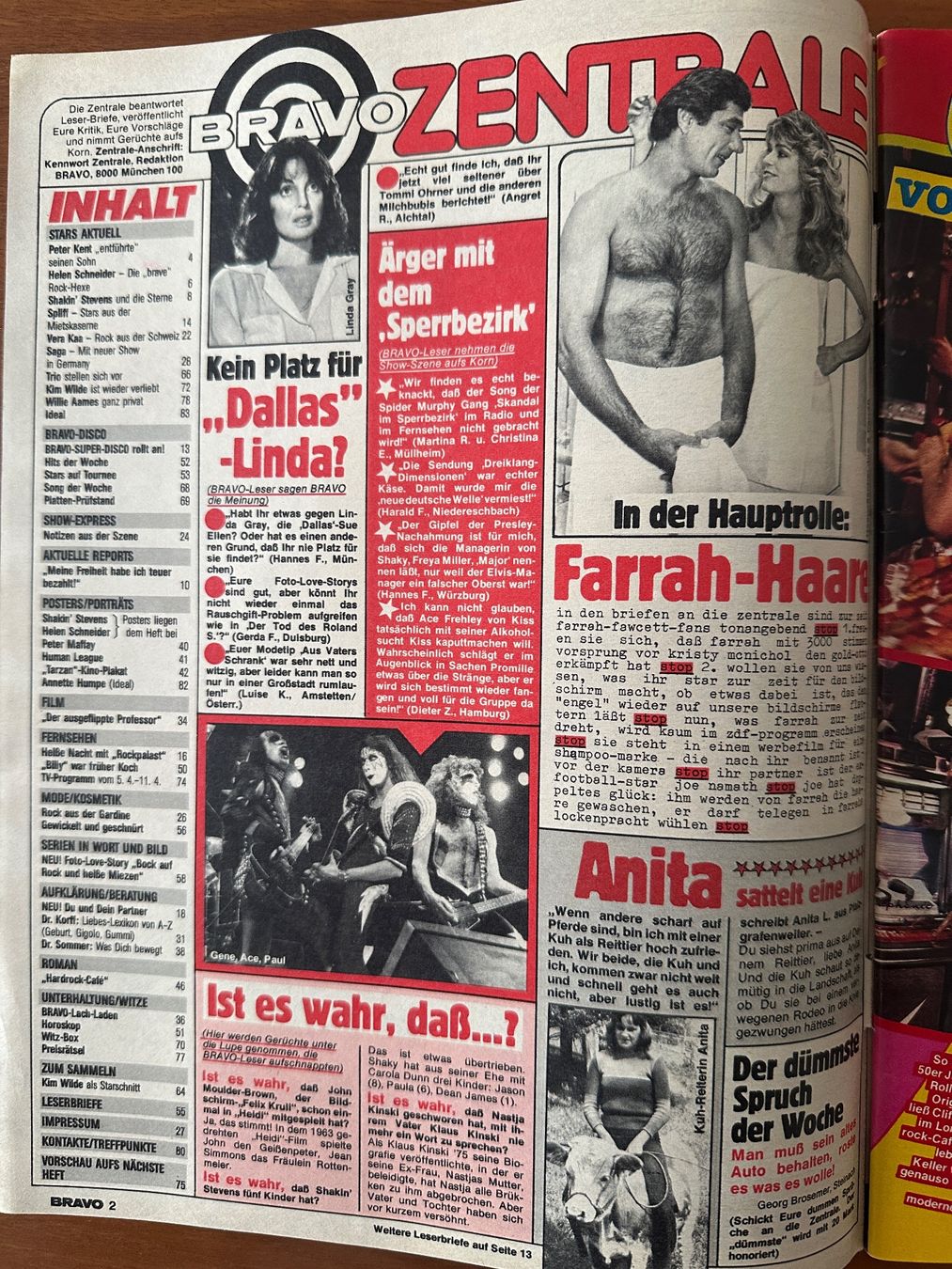 Revues & Magazines: BRAVO 1982 Nr. 14 // Helen Schneider – D'occasion à Zürich par die_5djt 1