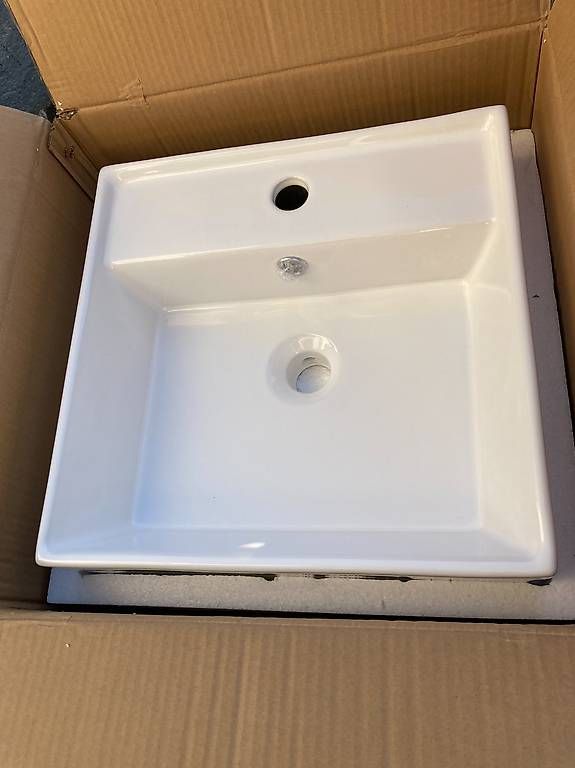 Spülbecken & Waschbecken: Waschtisch 41cm x 41cm – Neu und originalverpackt aus Muttenz von filouremo 1