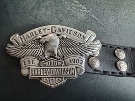 Harley-Davidson Ledergürtel, Top Zustand