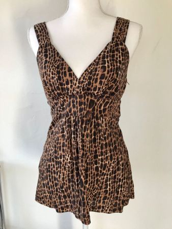 Animal Print Top 36 Michael Kors - ungetragen