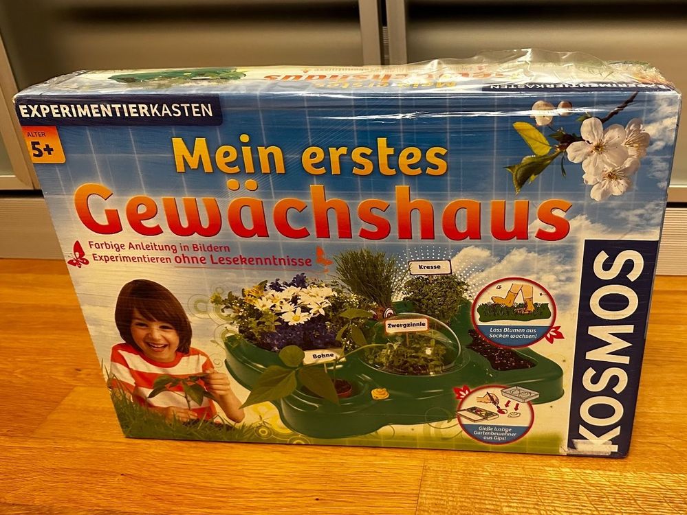 KOSMOS Kakteen-Wüste Experiment Kit - Grow Your Own Cactus Desert With Seeds, Greenhouse & Lizard Figure - Kids Science Set Ages 6-10 - View #3