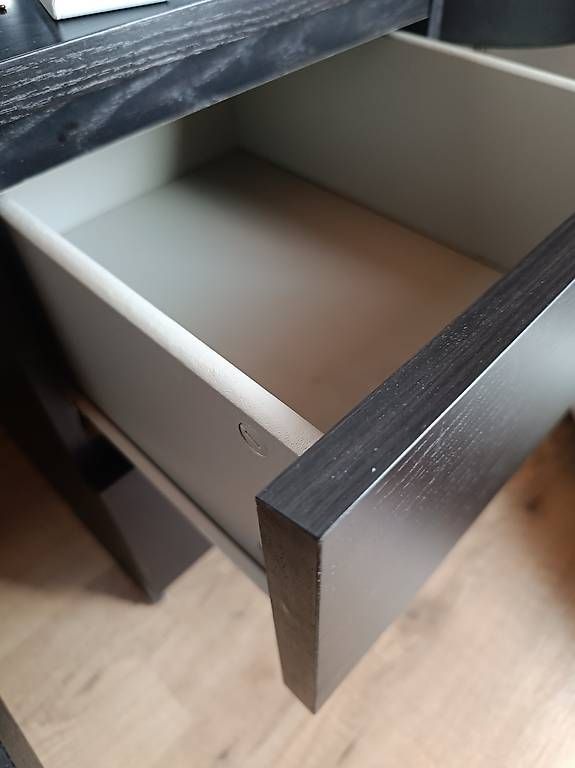 Comodini: Ikea Malm Nachttisch schwarz – Usato da Mollis venduto da GordoCojones