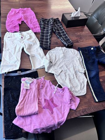 Mädchen Kleiderpaket Gr. 86/92, Top Zustand für den Sommer