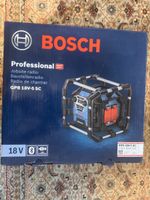 Bosch Professional Baustellenradio GPB 18V-5 SC NEU