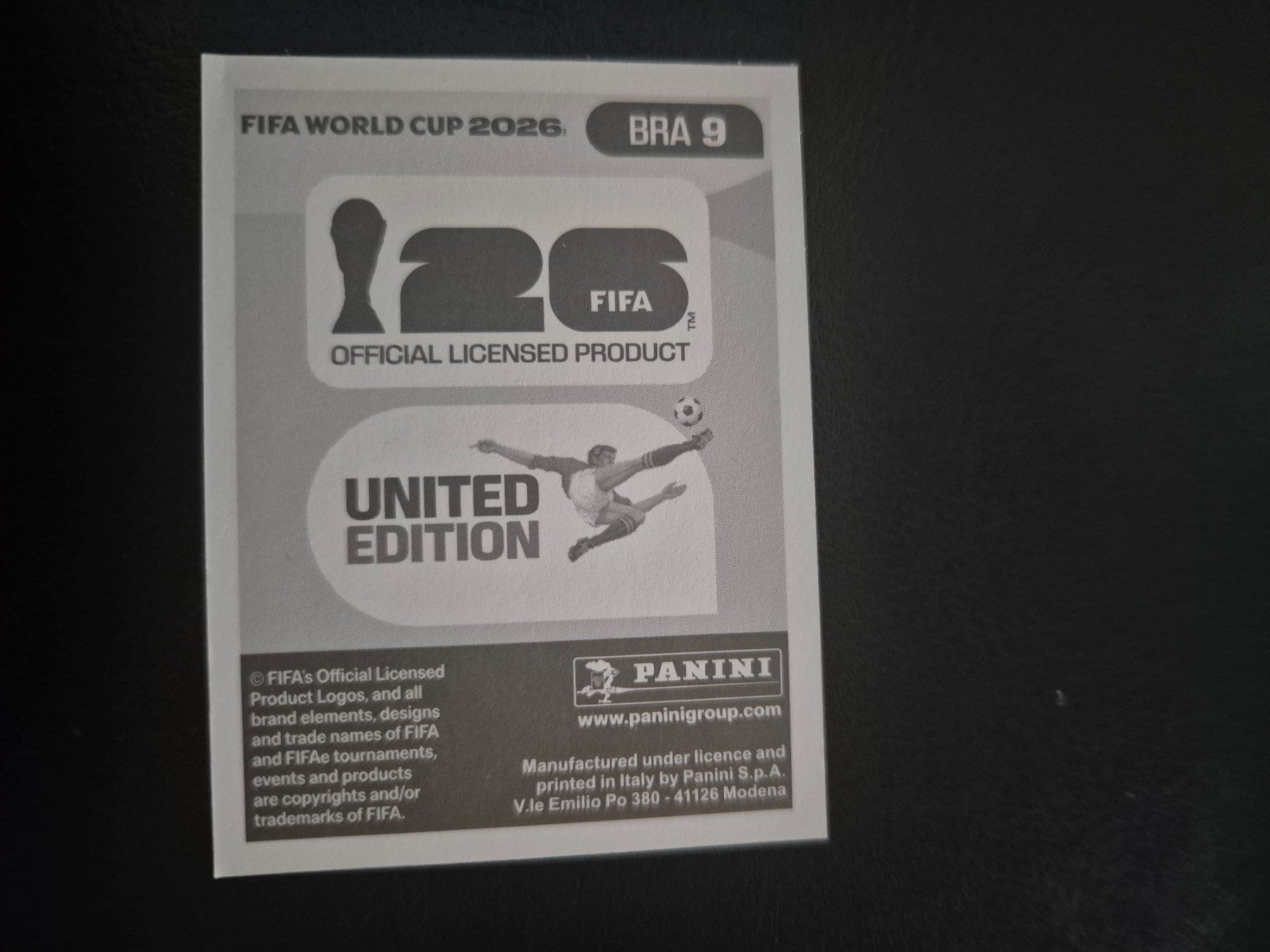 Panini Carte collezionabili: Panini WM 26 BRA 9 – Nuovo (secondo la descrizione) da Rorschacherberg venduto da AJ3108 1