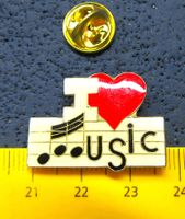I  ❤  MUSIC PIN