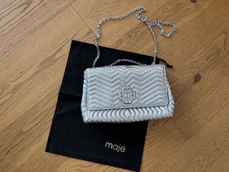 Tasche von Maje in Silber NEU!!