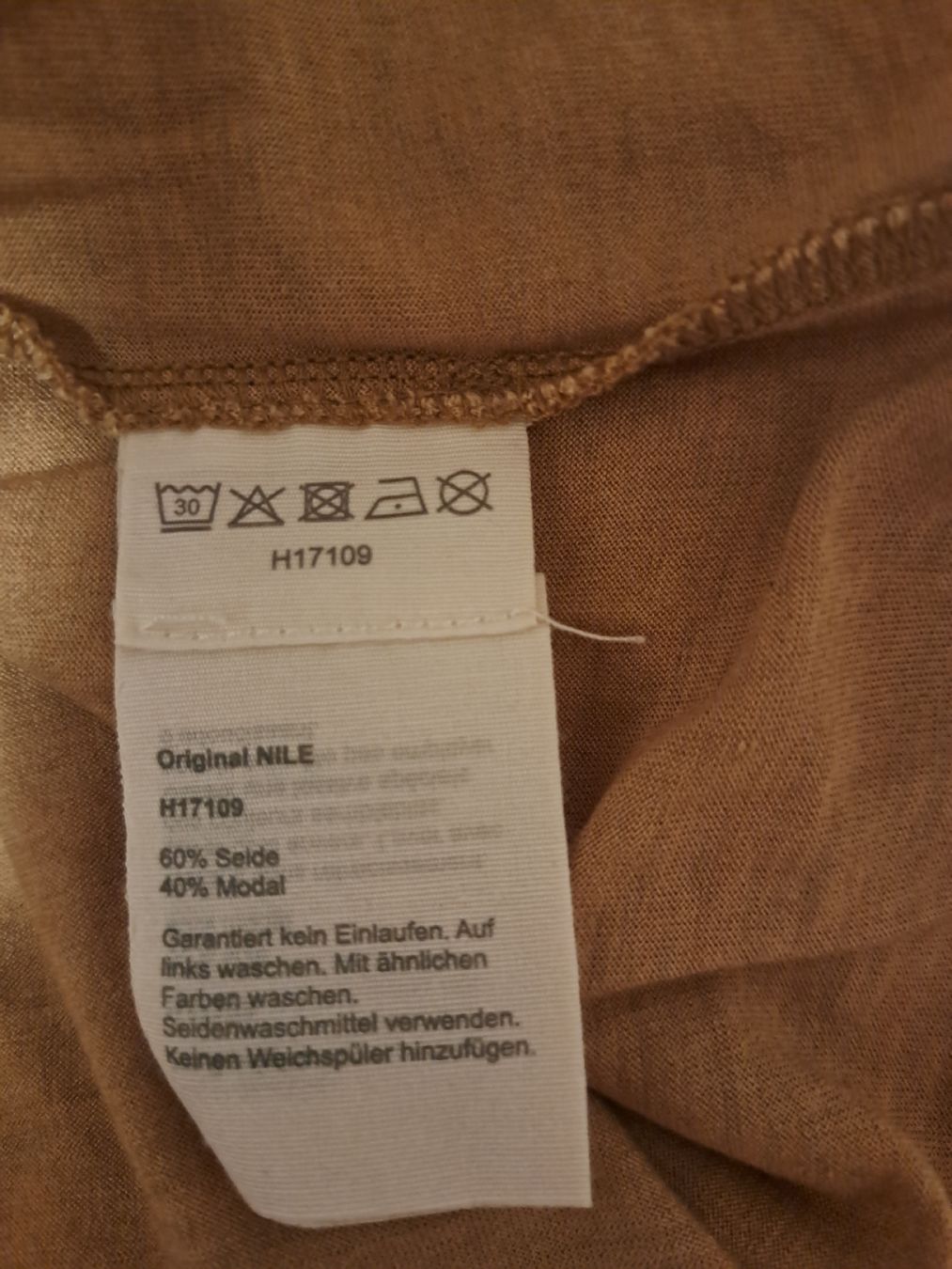 Nile T-Shirts: Shirt Nile Seide – Gebraucht aus Thalwil von sternenstaub369 3