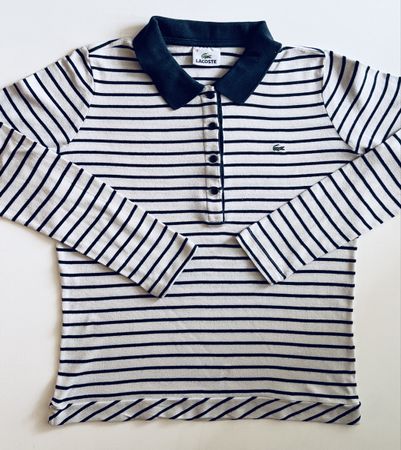 LACOSTE Langarmpolo-Shirt für Teenies.