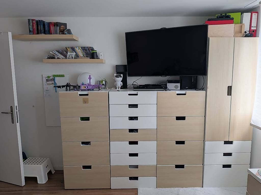 Cassettiere: Schubladen Kommoden mit Schrank  – Usato da Galgenen venduto da tebon77