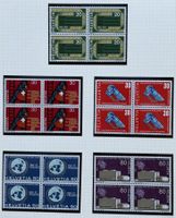 LOT 4 ER BLOCKS BRIEFMARKEN SCHWEIZ NEU