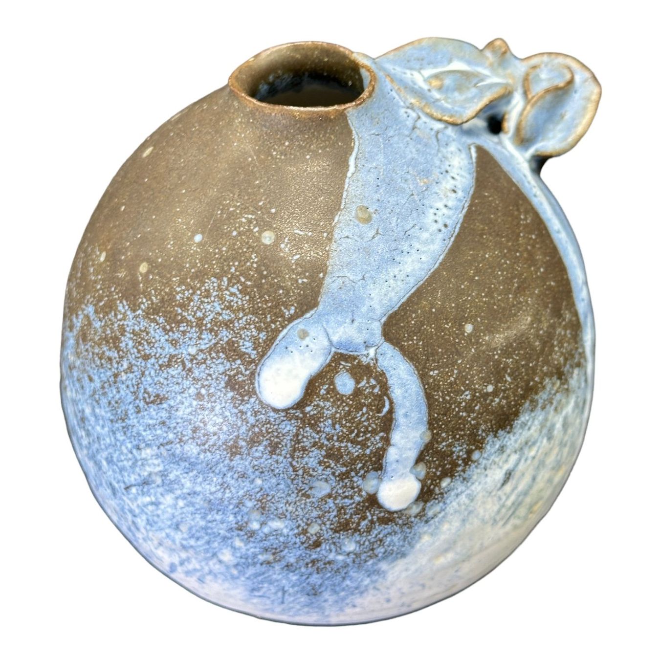 Vasen & Gefässe: Vase en grés d'art émaillé motif végétal – Gebraucht aus Morges von vintix 8