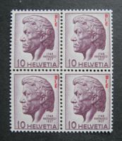 BIE 1946 Viererblock postfrisch