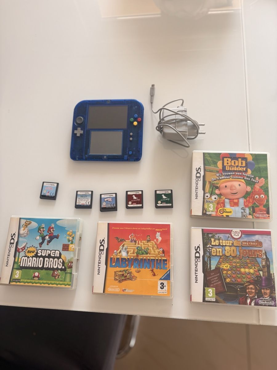 Nintendo Console: Nintendo 2ds + chargeur + 9jeux – Usato da Dompierre FR venduto da PRiT_Madara
