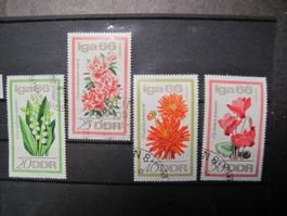 DDR 1966 Gartenausstellung IGA  gest.