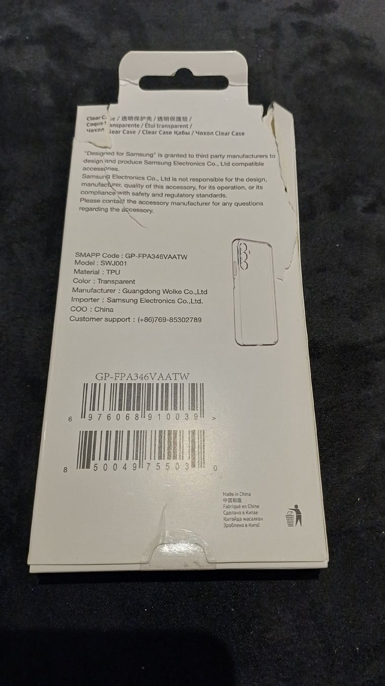 Samsung Cover & Protezioni schermo: Samsung Galaxy A34 5G Hardcase Hülle Clear  -GRATIS VERSAND- – Nuovo e nell'imballaggio originale da Arth venduto da buepet73 4