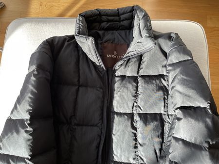 Moncler Daunenjacke schwarz Grösse 1 Damen