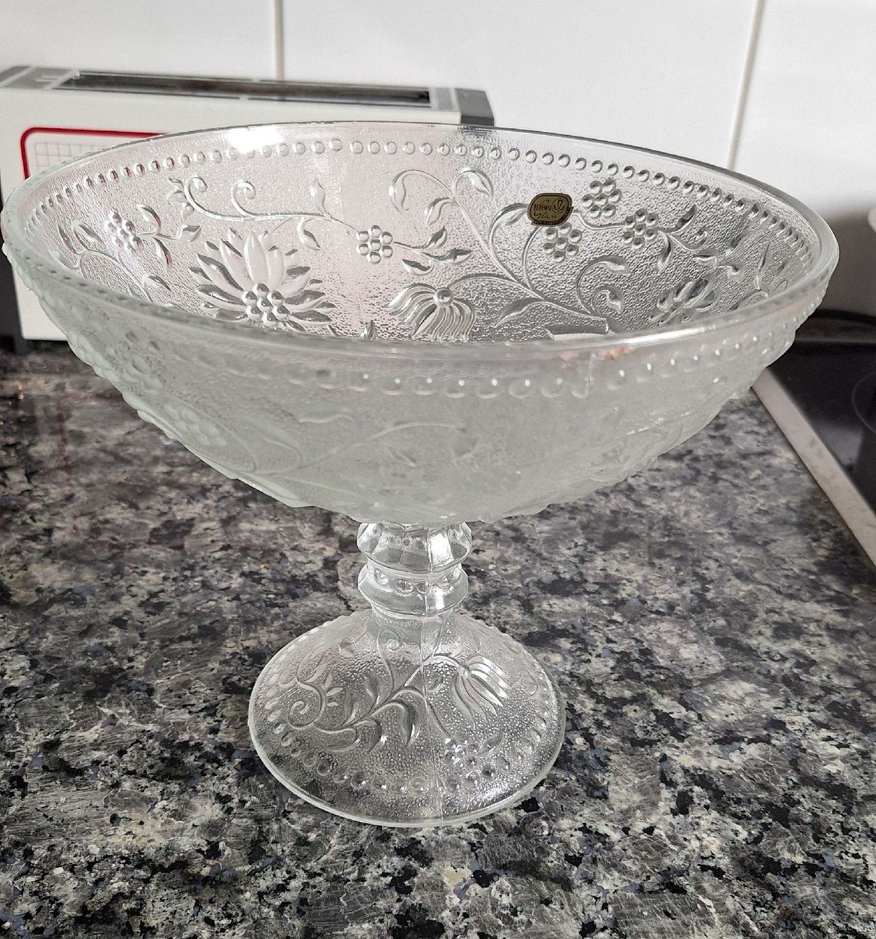 Ciotole: Obstschale Bohemia – Nuovo e nell'imballaggio originale da Greifensee venduto da YMCA1943