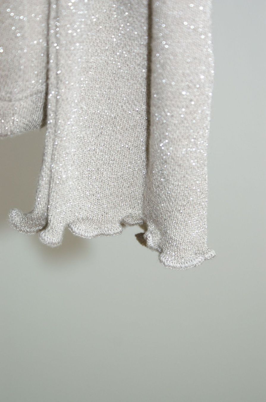 Maglioni & Felpe: glänzender schlichter Pulli, Street one, Gr. 36, sand/silber – Usato da Grüt (Gossau ZH) venduto da o-nyx 6