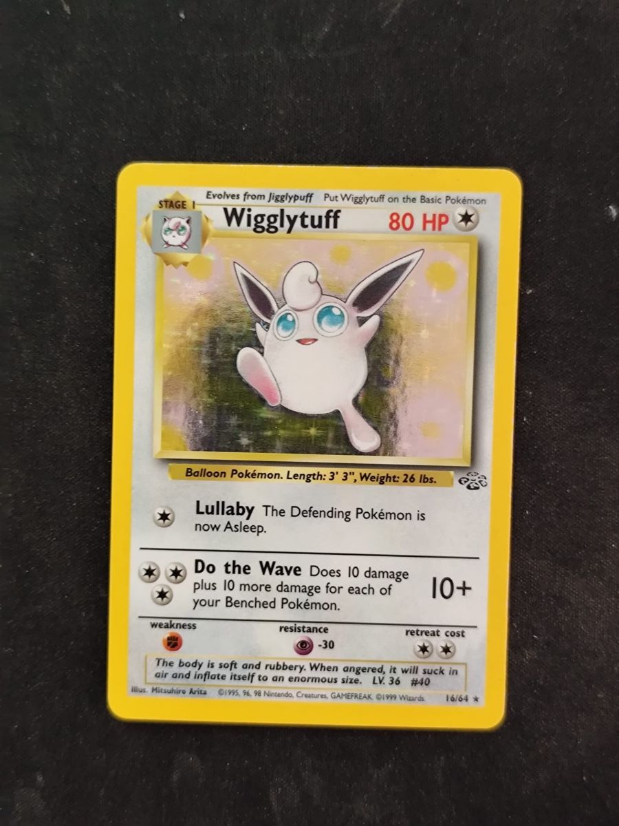 Pokémon Sammelbilder & Trading cards: Wigglytuff Jungle English – Gebraucht aus Basel von luc_8ghp