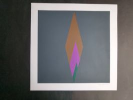 DIETZ Hugo (1930-1973) SERIGRAPHIE SIGNIERT