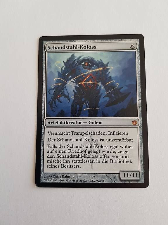 Carte collezionabili: Magic the Gathering Blightsteel Colossus – Usato da Sennhof venduto da Thorgal77