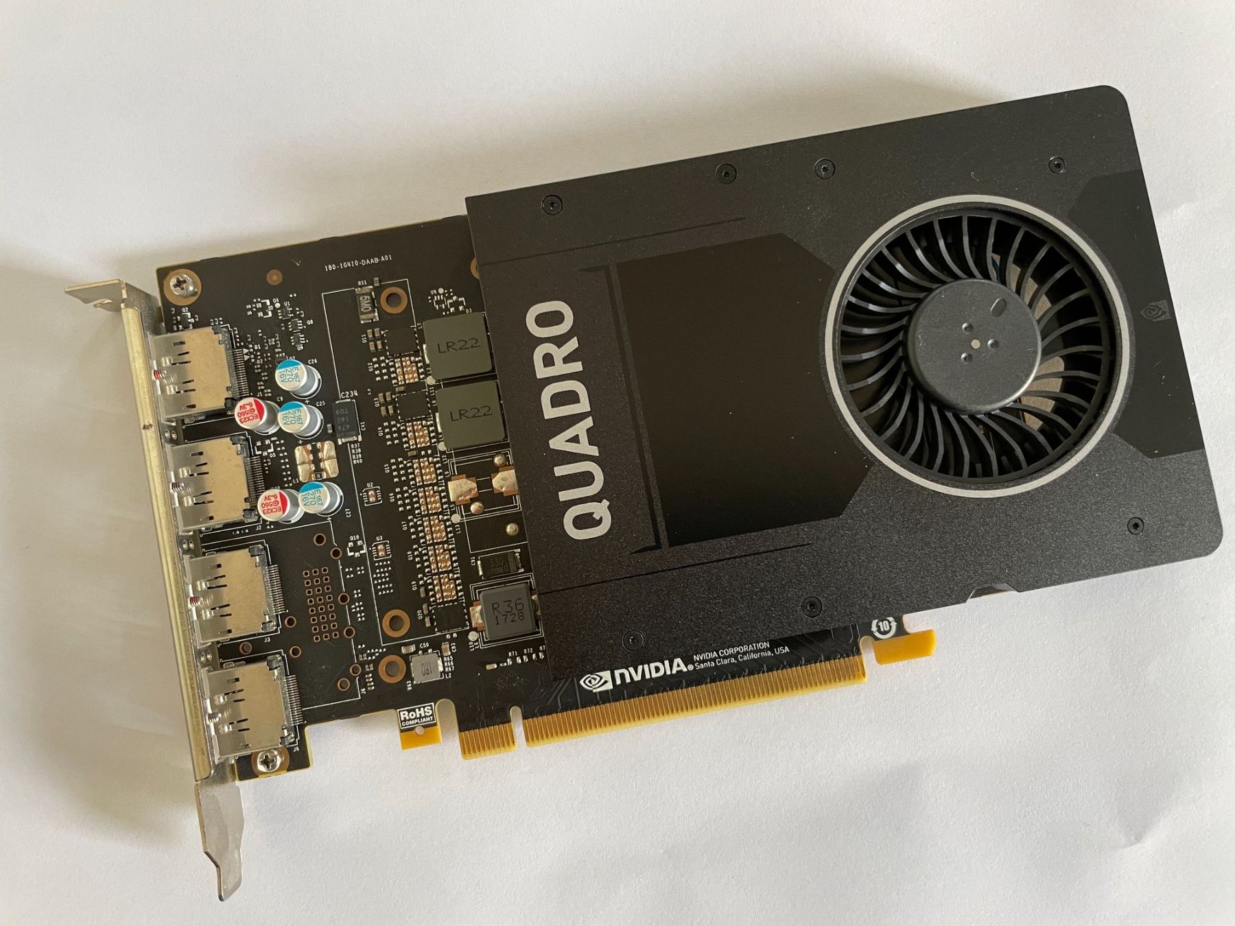 Nvidia Grafikkarten: NVIDIA®  QUADRO®  P2000 5GB – Gebraucht aus Schötz von tec_clc7
