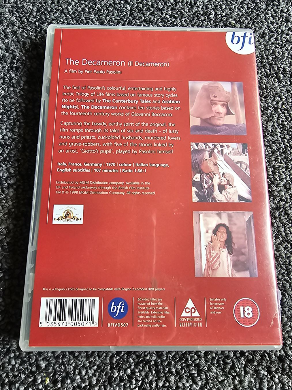 Tutti i DVDs: Pasolinis Dekameron DVD (20602) – Usato da Ruswil venduto da jan_bxl5 1